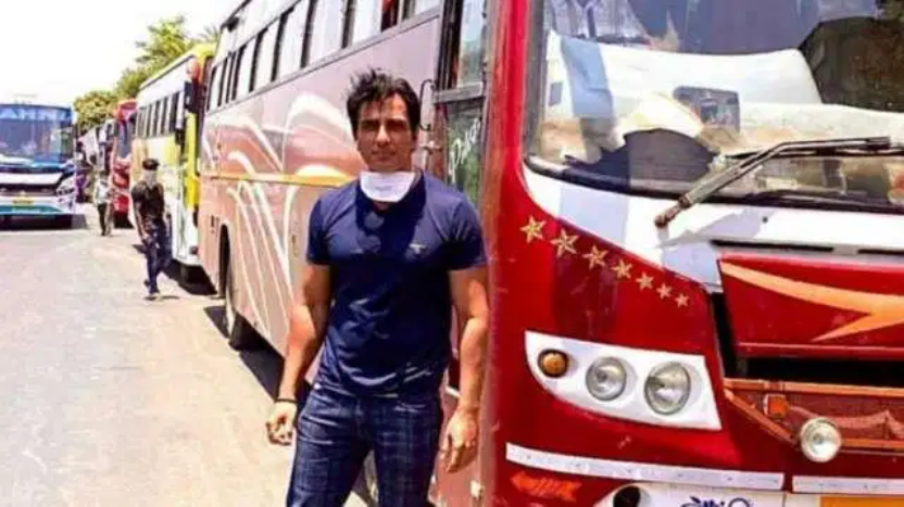 Sonu Sood is arranging buses for migrants who want to go back to their homes